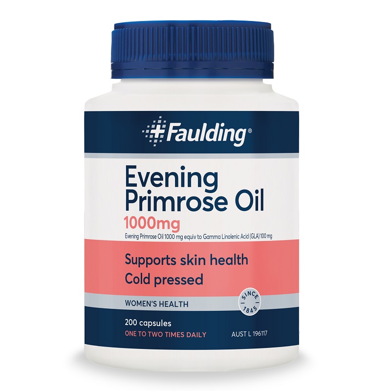 Faulding Remedies Evening Primrose Oil 1000mg Cap X 200