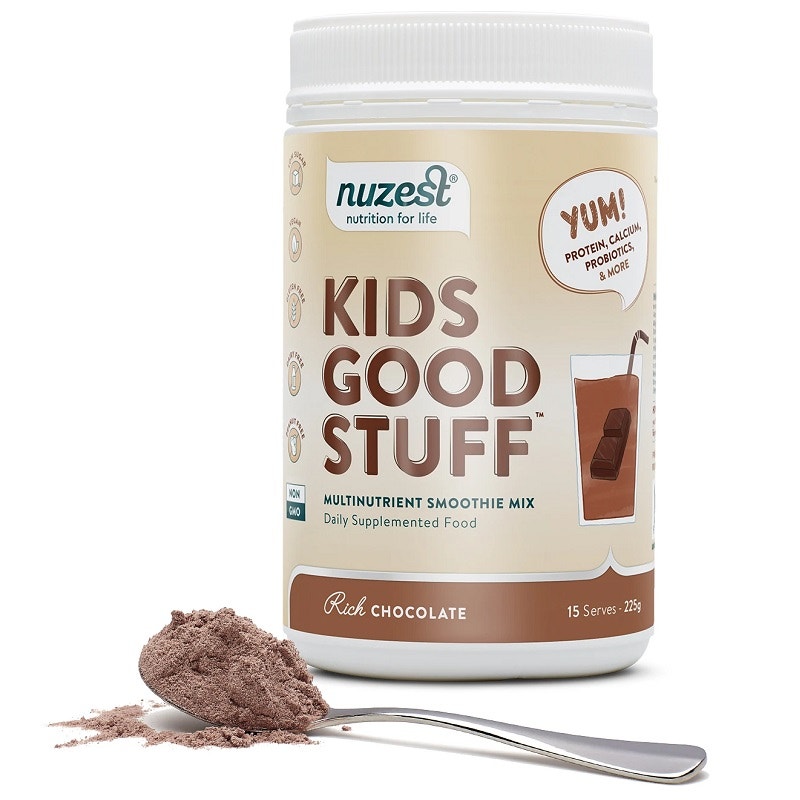 Nuzest 儿童天然复合营养活力粉  巧克力味 225g （11种蔬果、24种维生素矿物质）
