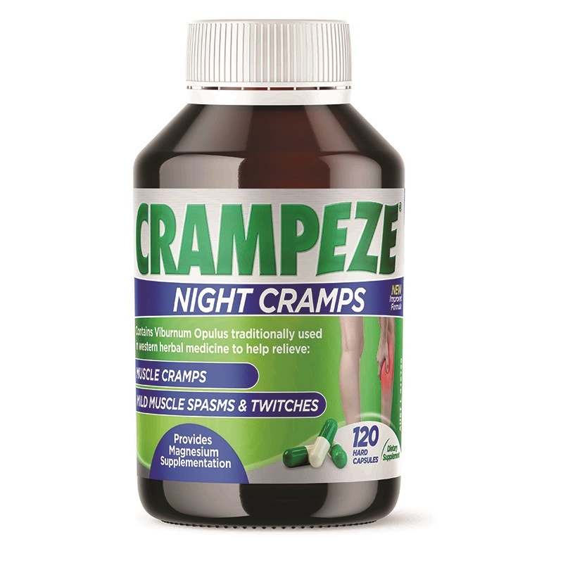 Crampeze 夜间抽筋缓解胶囊 120粒