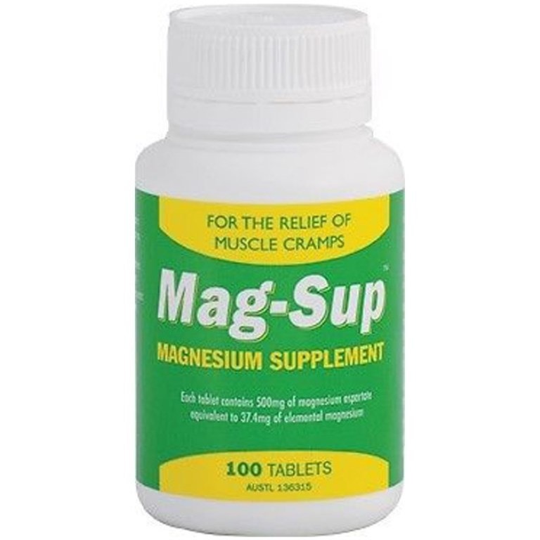 Mag-Sup 果酸钙镁片 100片