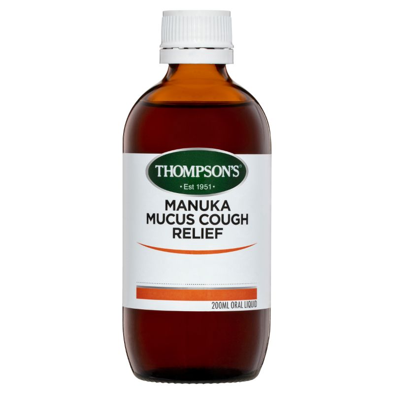 Thompson s Manuka Mucus Cough Relief 200ml