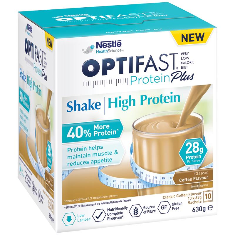Nestle 雀巢 Optifast高纤低脂奶昔营养代餐粉 63g X 10
