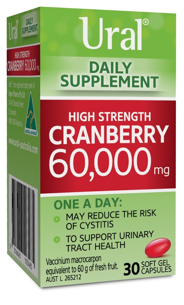 Ural High Strength Cranberry 60000mg Cap X 30