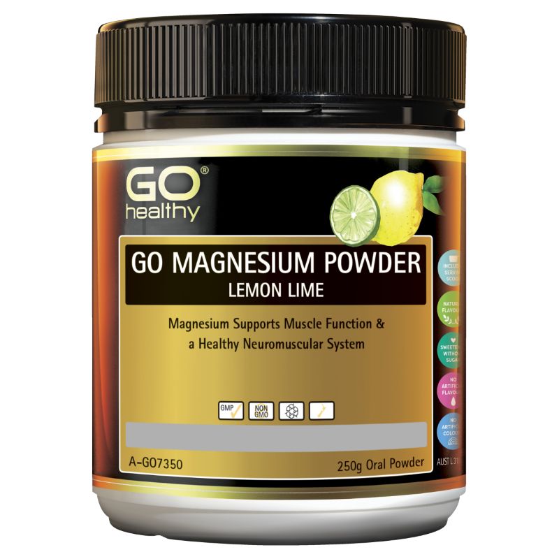 Go Healthy 高之源 Go Magnesium镁元素补充营养粉 柠檬口味 250g