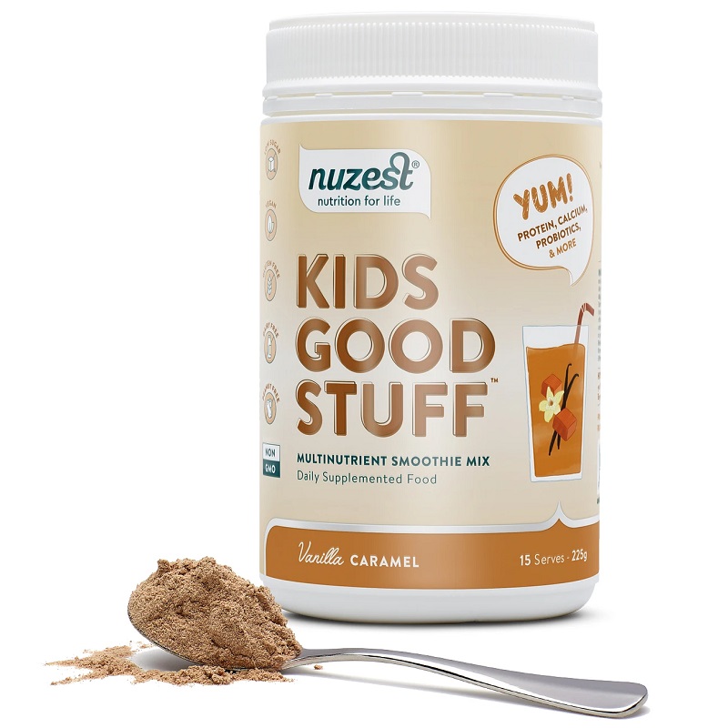Nuzest 儿童天然复合营养活力粉  焦糖味 225g （11种蔬果、24种维生素矿物质）