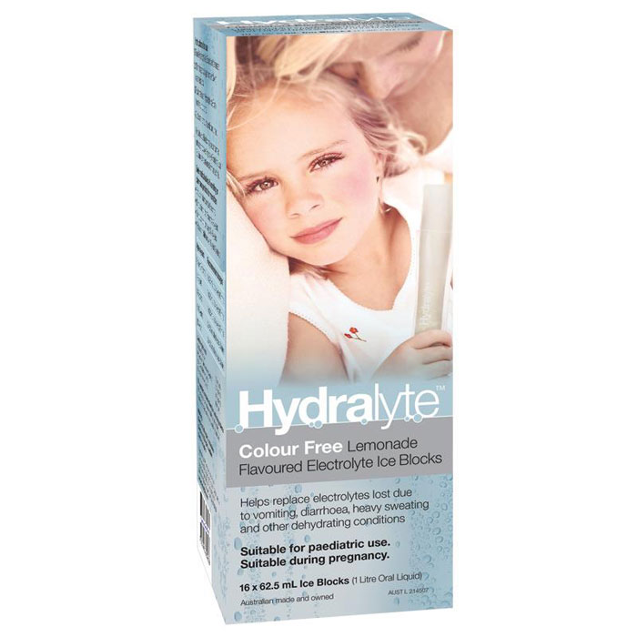 Hydralyte 电解水冰棒-柠檬口味 16支 （增强神经和肌肉的功能）