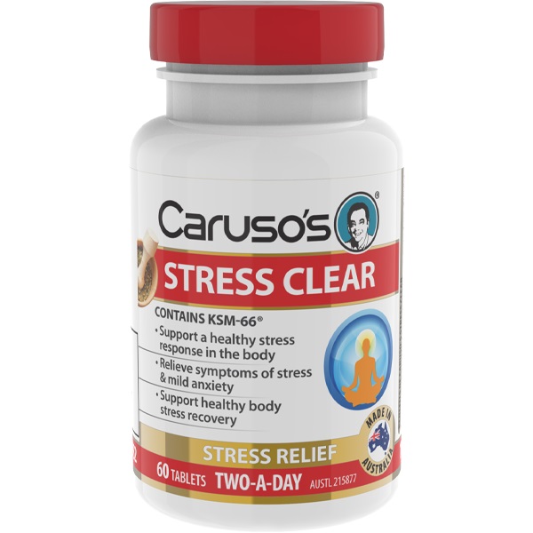 Caruso s NatUral Health 舒缓压力安神片 60片（减轻压力 减重负担）