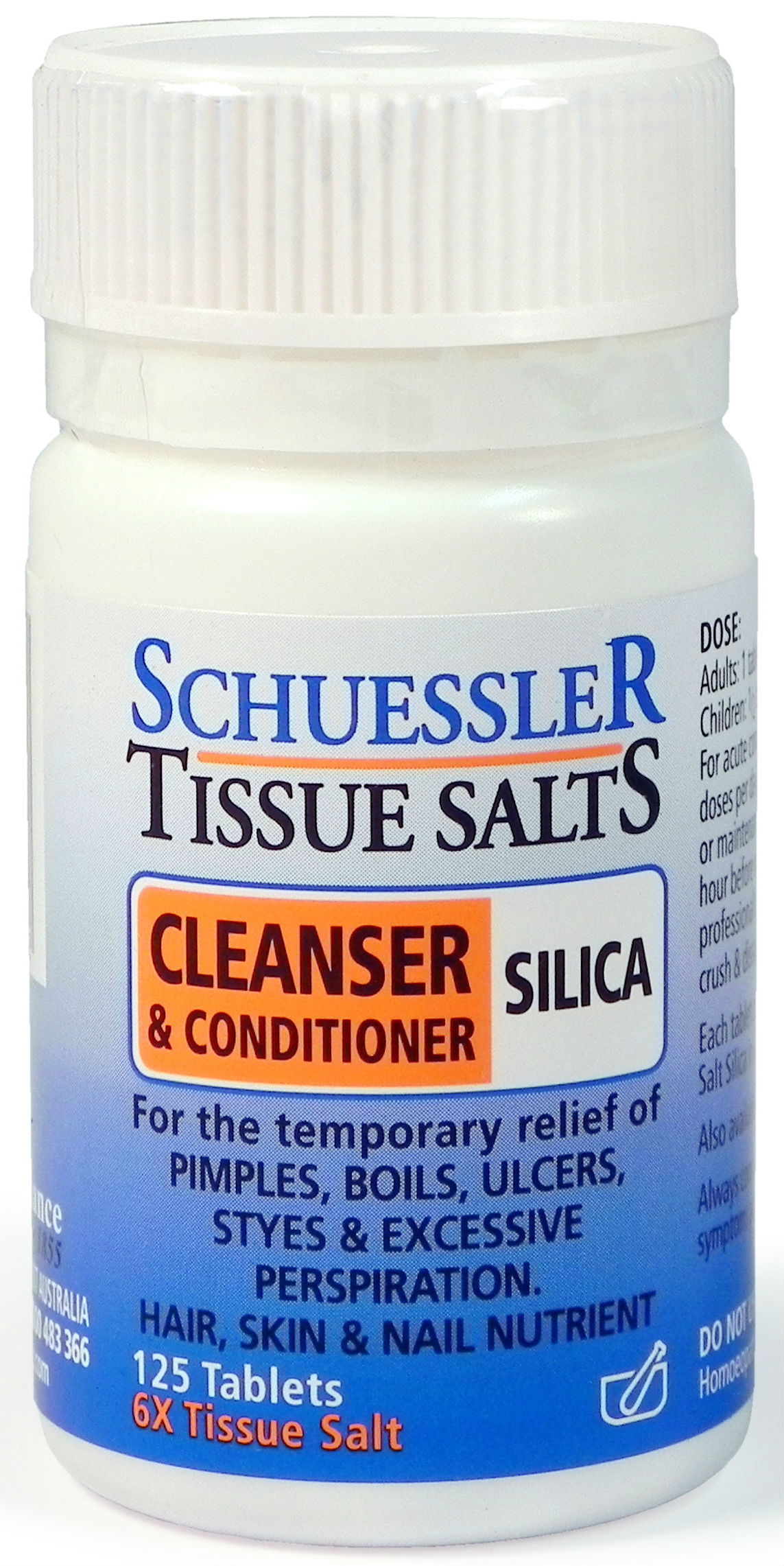 Schuessler Tissue Salts Silica X 125