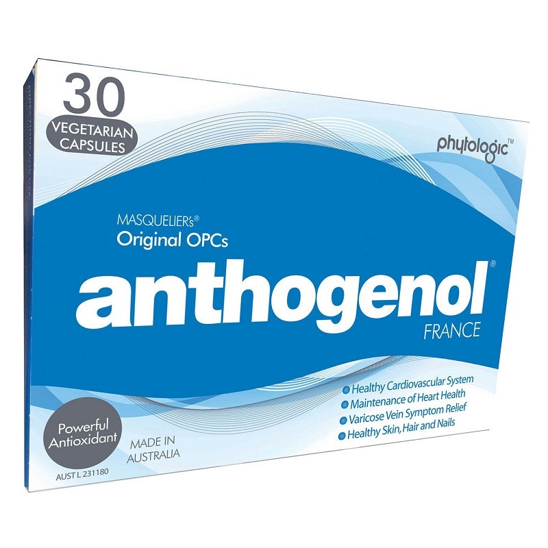 Anthogenol 美容高抗氧化祛纹抗衰老胶囊 30粒