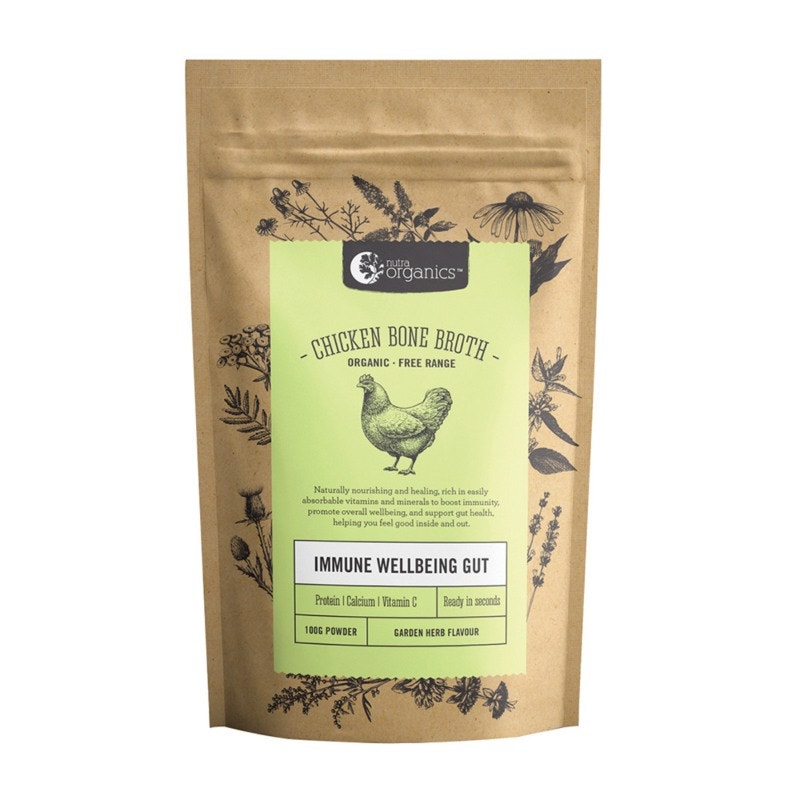 Nutra Organics 有机鸡骨汤营养粉 (Garden Herb) 100g