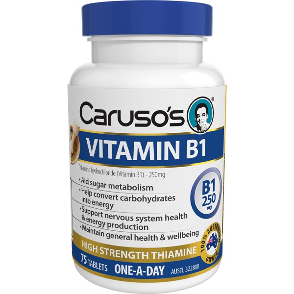 Caruso's天然维生素B1营养片 75粒