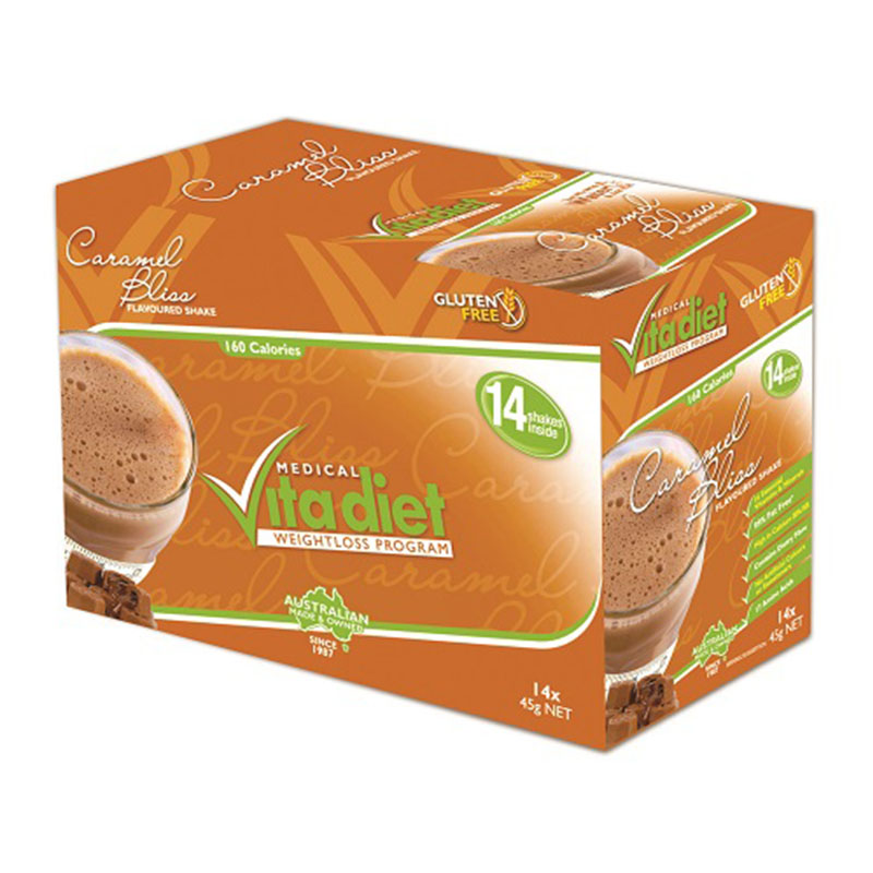 Medical Vita Diet 焦糖味代餐奶昔 14袋