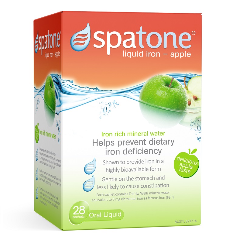 Spatone 天然补铁液 苹果味 27ml X28条 孕妇儿童老年补铁