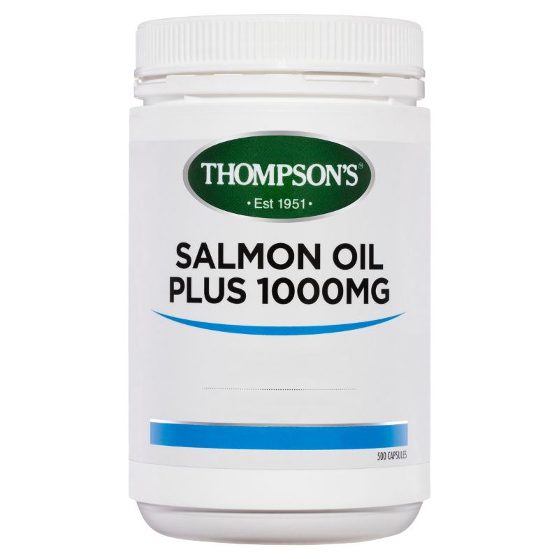 Thompson's 汤普森 1000mg 深海三文鱼油胶囊 500粒