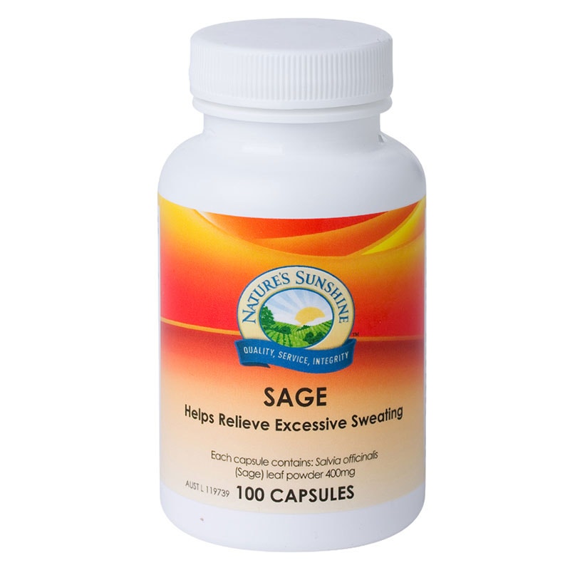 Nature's Sunshine 鼠尾草精华胶囊 100粒