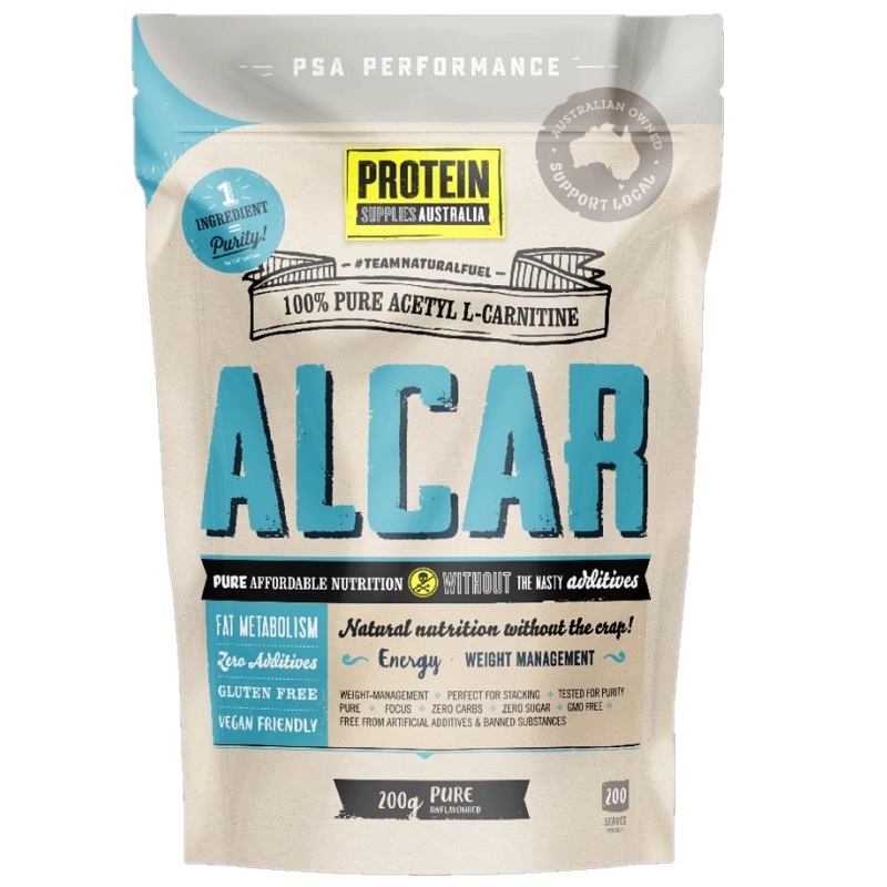 Protein Supplies Australia 纯乙酰左旋肉碱塑身粉 200g