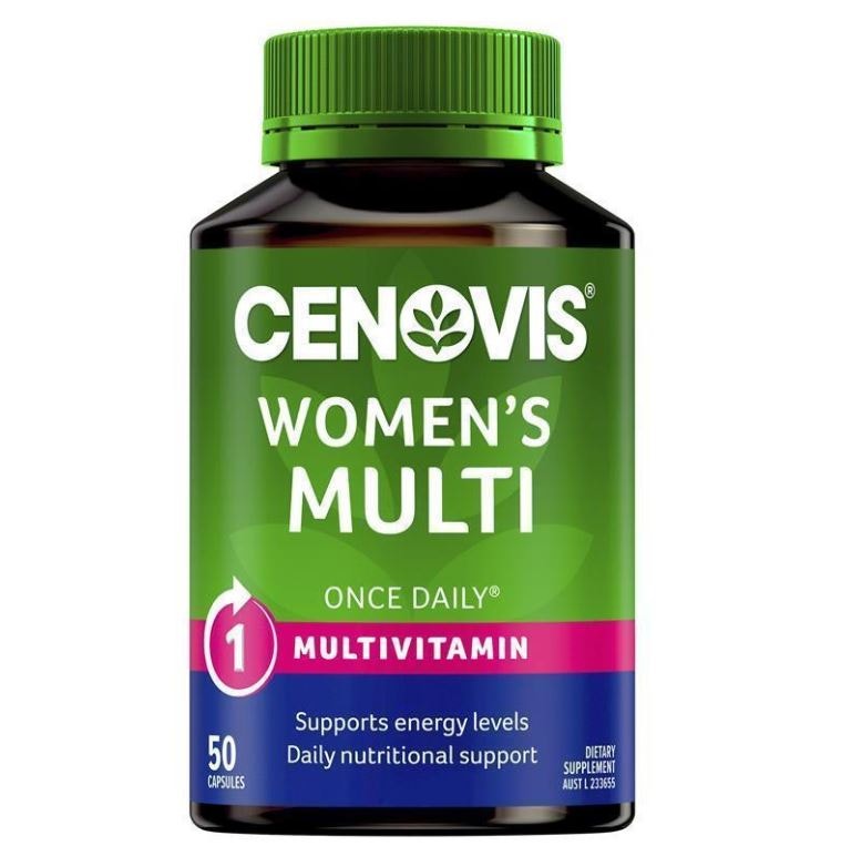 CENOVIS Once Daily女性维生素&矿物片 50片