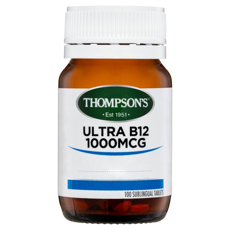 Thompson's 汤普森 维生素B12 调节血液健康 100粒