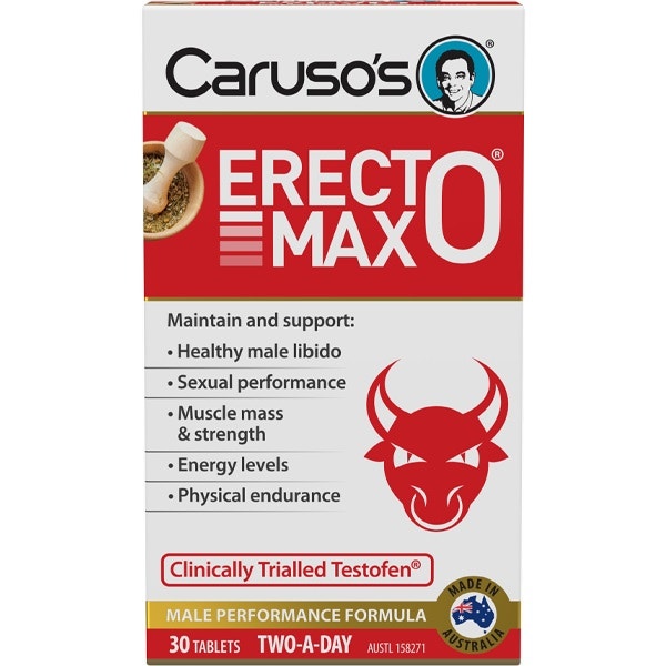 ErecTOMax 男性复合营养片 30粒（调节睾酮水平）