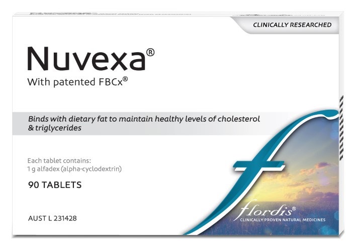 Flordis Nuvexa 纽维克 膳食纤维 90片 （降胆固醇和甘油三酯）