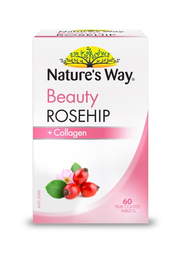 Nature's Way 佳思敏 玫瑰果+胶原蛋白片 60片