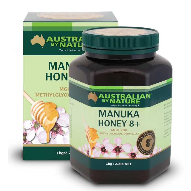 Australian By Nature 生物活性麦卢卡蜂蜜8+ 1kg