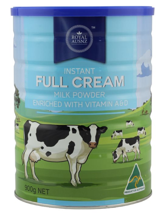 Royal AUSNZ 全脂高钙奶粉(维生素A+D、儿童 青少年 孕妇 老年人）900g