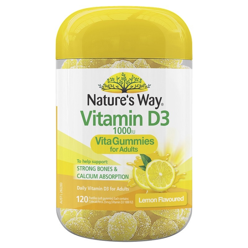 Nature's Way 佳思敏 维生素D3软糖 120粒（成人及12岁+）