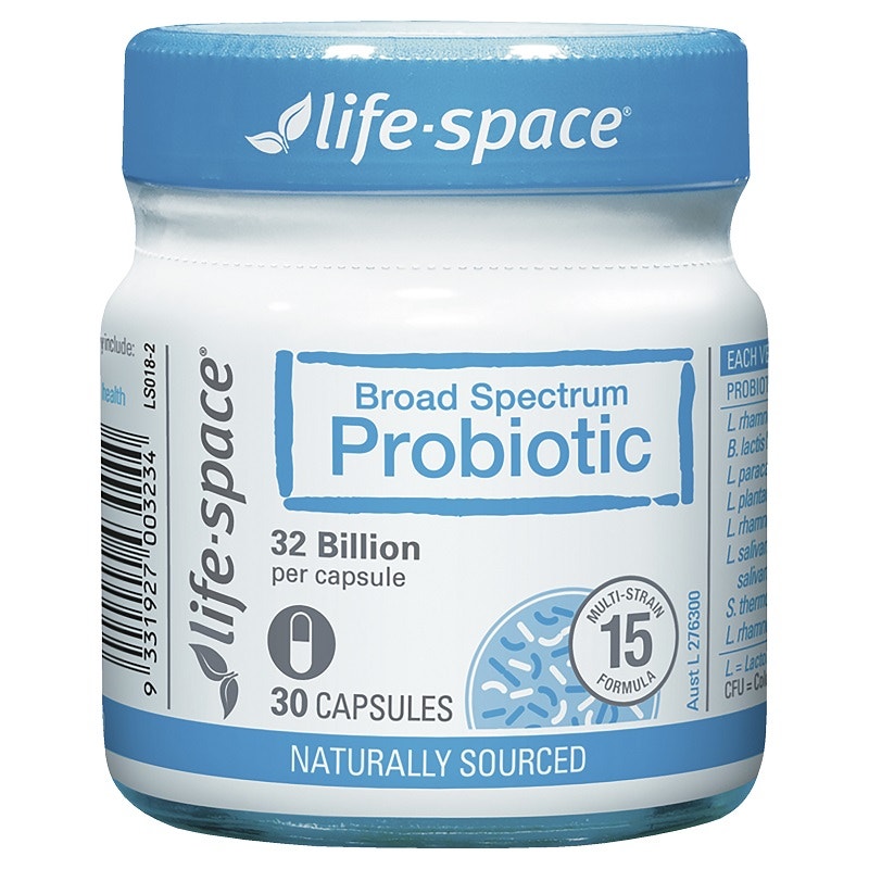 Life Space 320亿成人活性益生菌胶囊 调节肠胃免疫力 30粒