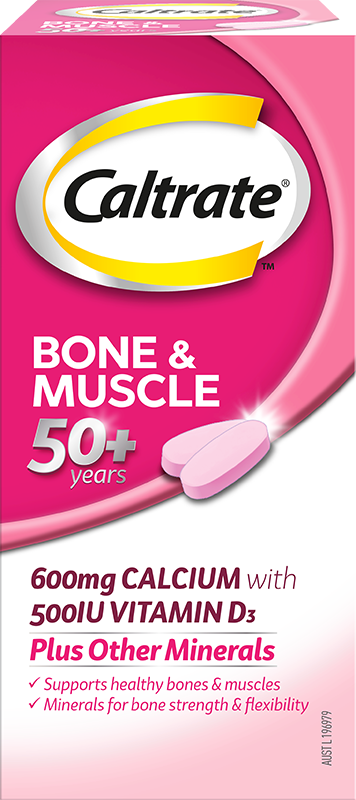 Caltrate钙尔奇 补钙片 中老年50岁+  60粒 （骨骼肌肉）