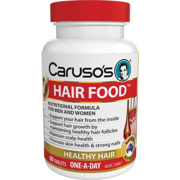 Caruso's NatUral Health 防脱发天然保健营养片 60片（加强和促进健康的头发和头皮）