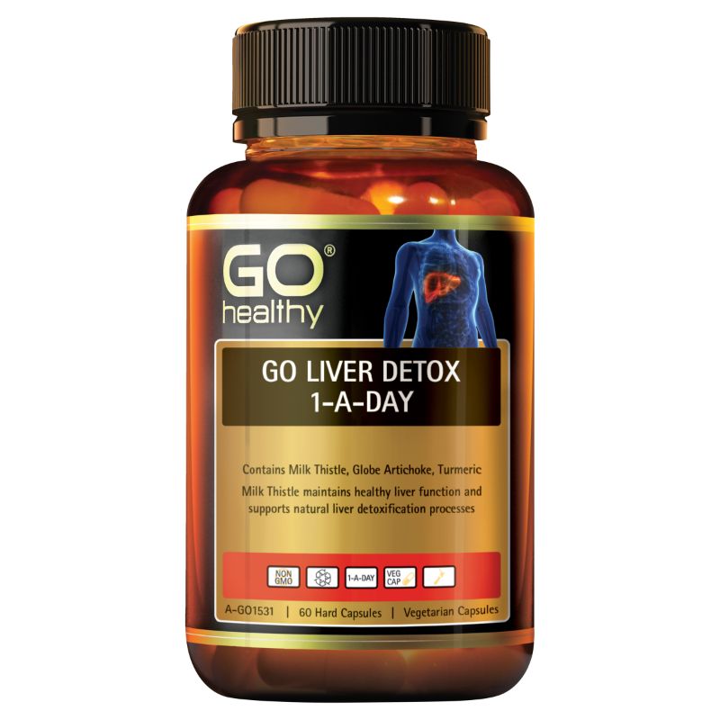Go Healthy 高之源 奶蓟草肝脏排毒 护肝胶囊 60粒