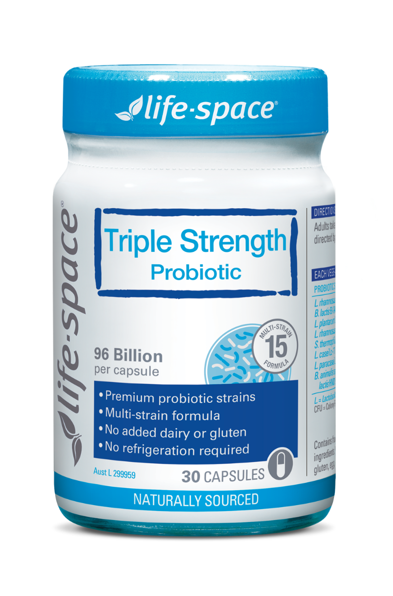 Life Space 三倍活性益生菌胶囊（调节肠胃免疫力）30粒
