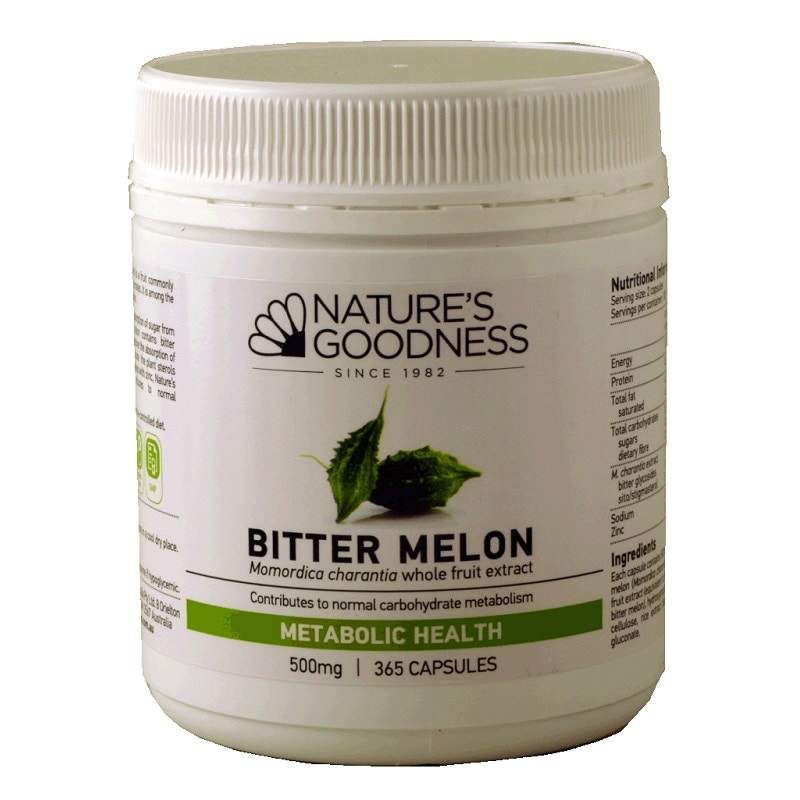 Nature's Goodness 平衡血糖苦瓜素胶囊 365粒