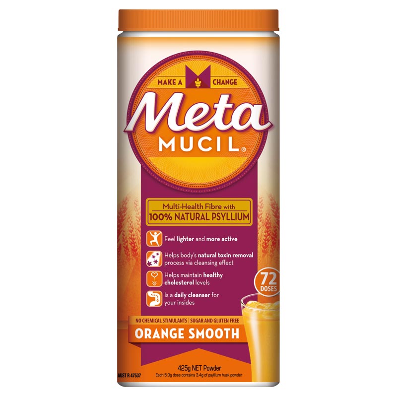 Metamucil 美达施 天然橙味膳食纤维粉 425g（通便降胆固醇）
