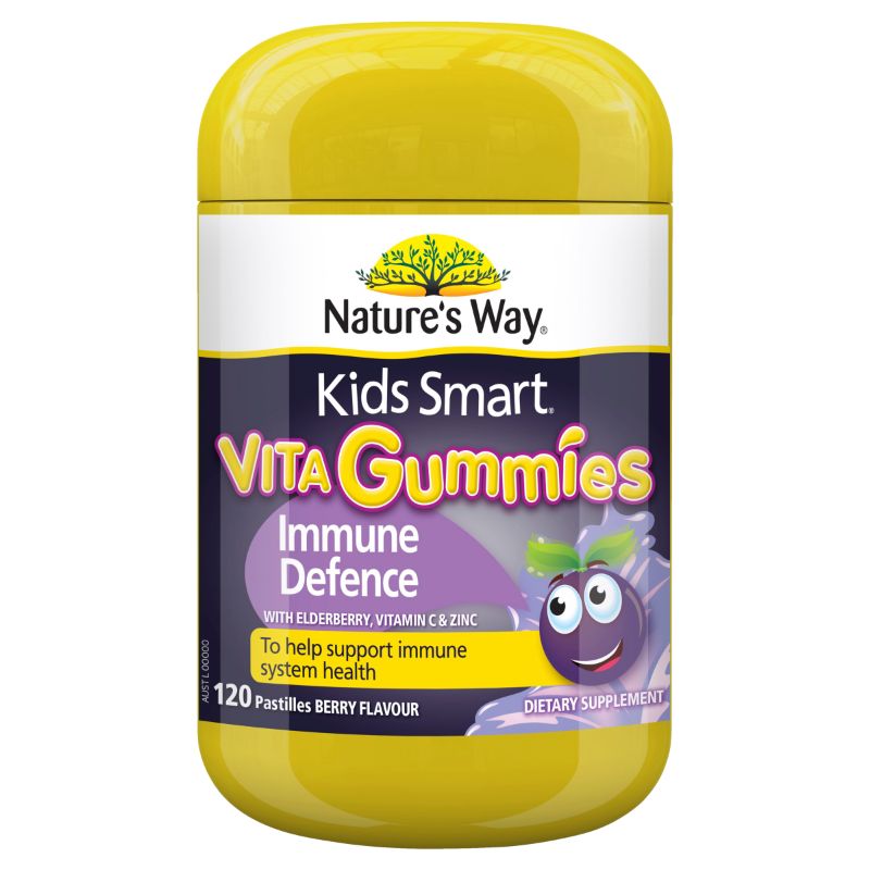 Nature's Way 佳思敏 儿童复合维生素免疫健康软糖 120粒