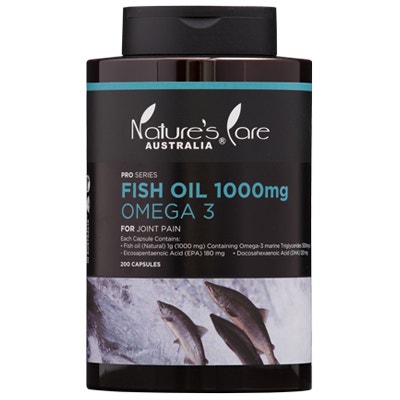 Nature s Care Pro系列 1000mg Omega-3鱼油胶囊 200粒
