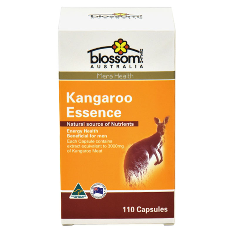 Blossom Health 花牌袋鼠精胶囊 强精补肾 3000mg 110粒