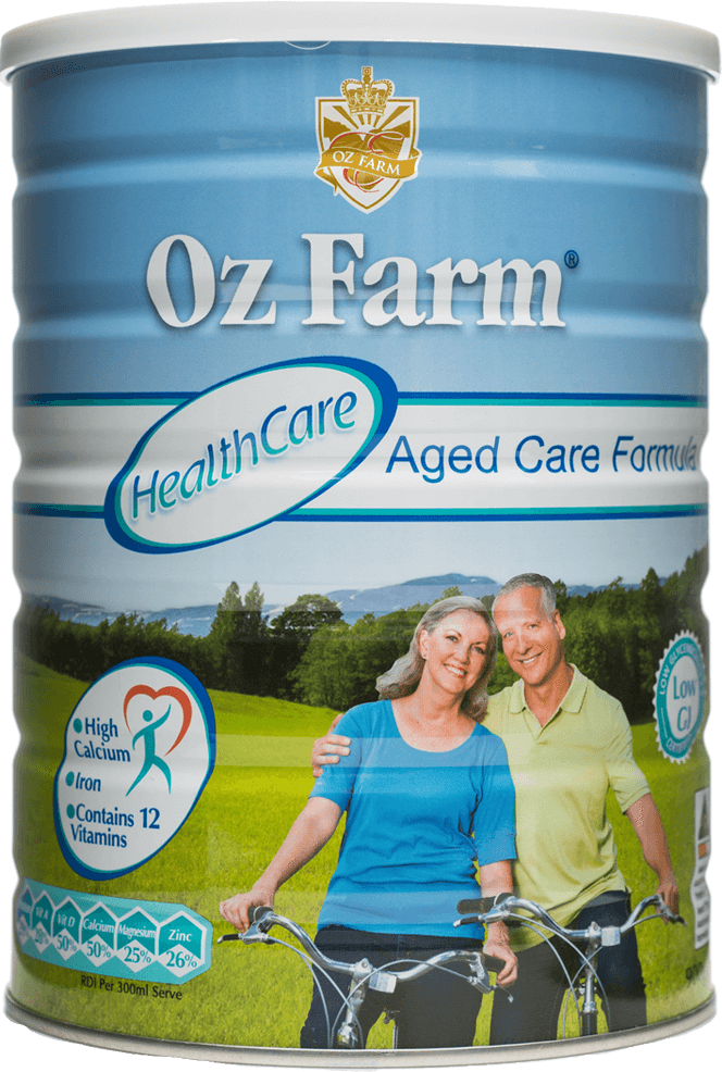 OZ Farm 澳美滋 老人奶粉 900g(高钙高铁高锌低脂)