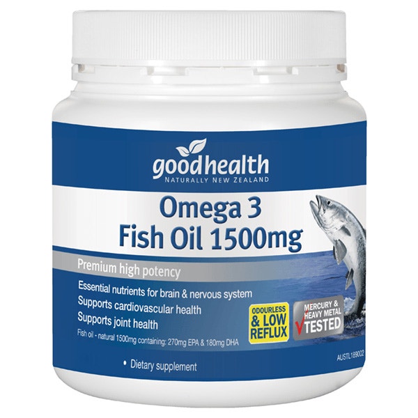 Good Health 好健康 Omega 3深海鱼油1500mg 400粒