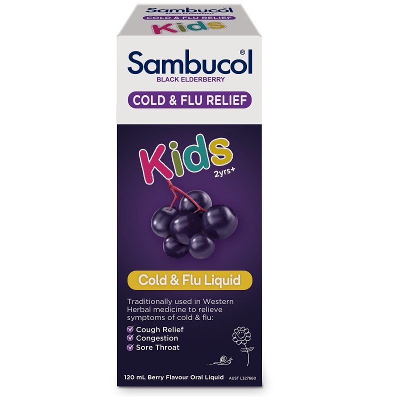 Sambucol 儿童黑接骨木糖浆（免疫调节）120ml