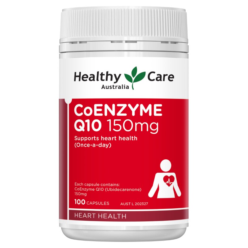 Healthy Care 辅酶Q10胶囊150mg 100粒（保护心脏 增强活力）
