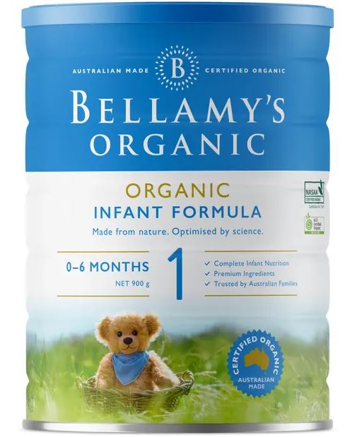Bellamy's 贝拉米 有机婴幼儿配方奶粉 （1段） 0-6个月 900g
