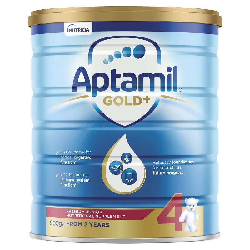 Aptamil 澳洲爱他美 金装加强型婴幼儿配方奶粉（4段）2岁+ 900g