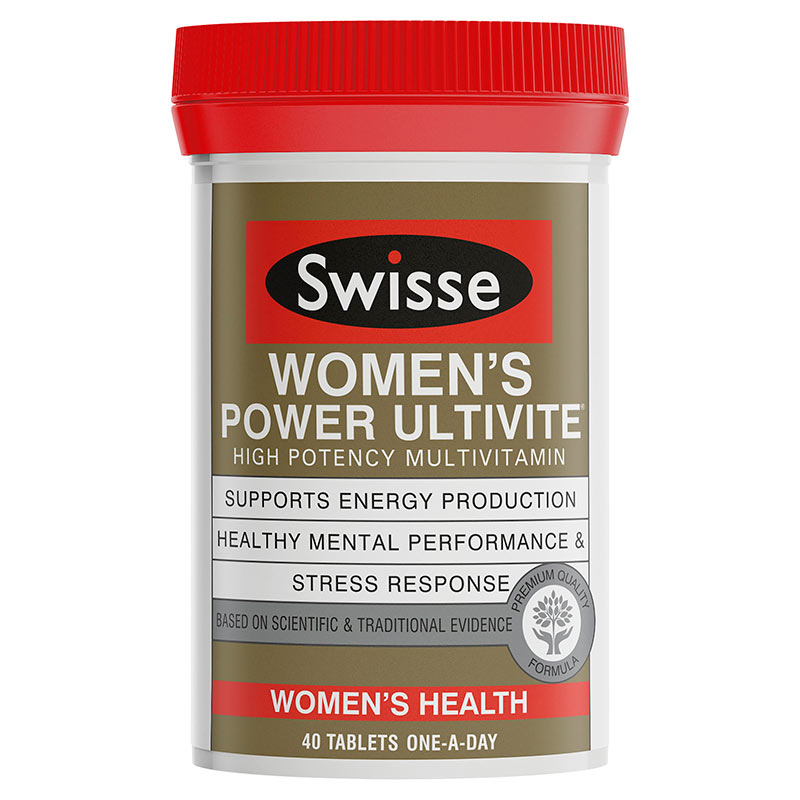 Swisse 女性专用活力复合维生素 40粒 （有效保护心脑血管和记忆功能）