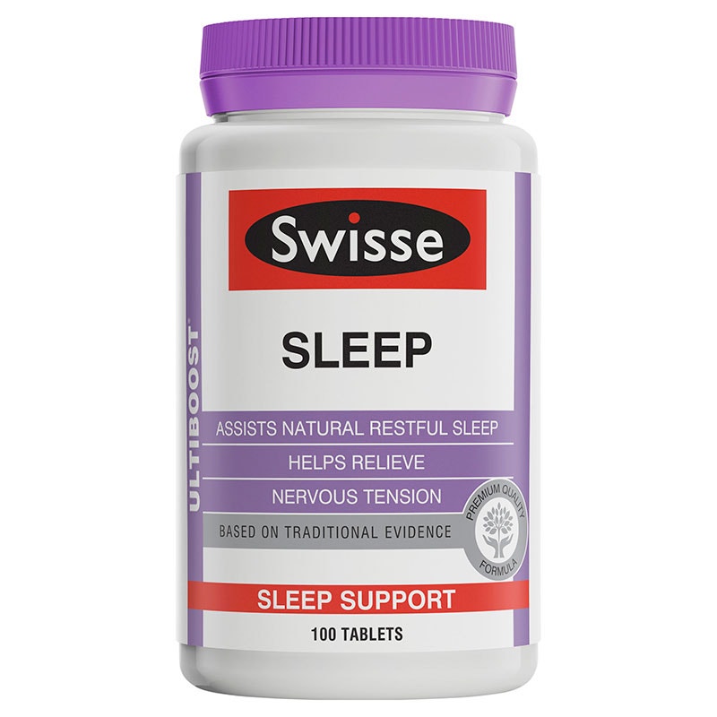 Swisse 植物精华睡眠片 100粒（提升 改善睡眠质量）