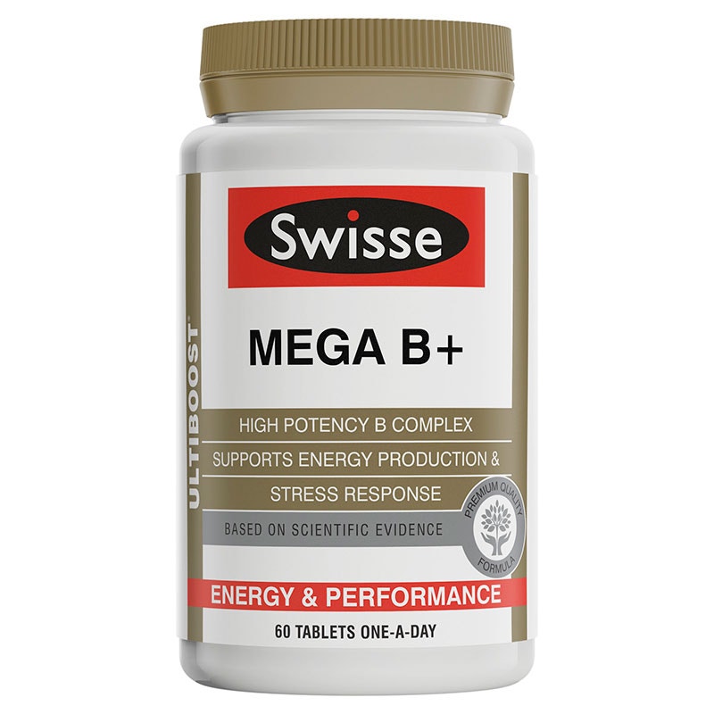 Swisse 超级复合维生素B+ 60粒 （排毒减压）