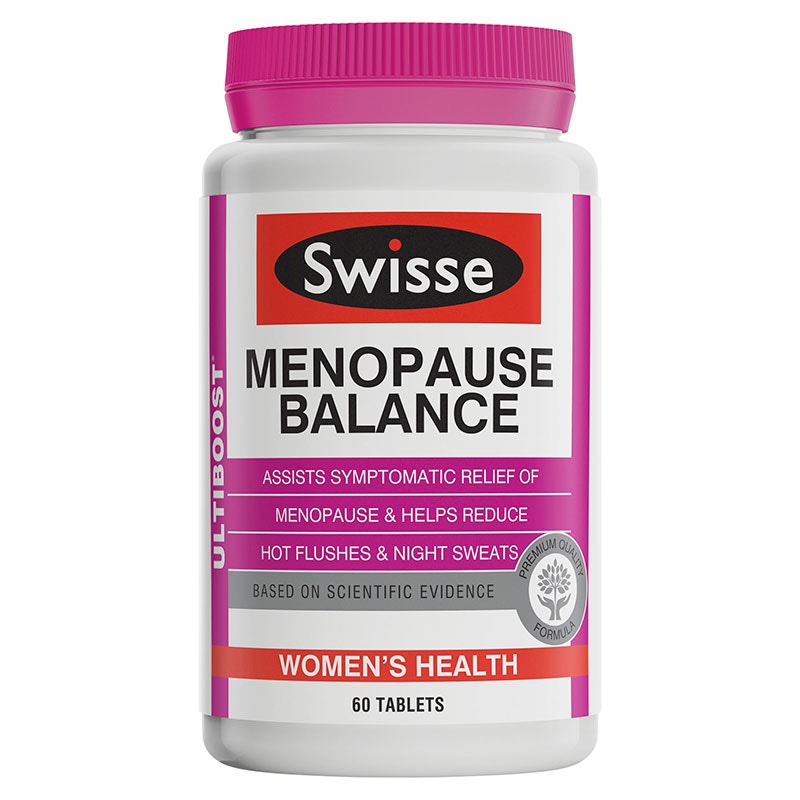 Swisse 女性更年期平衡营养素 60片 （减轻潮热 盗汗 失眠 紧张烦躁等更年期症状）