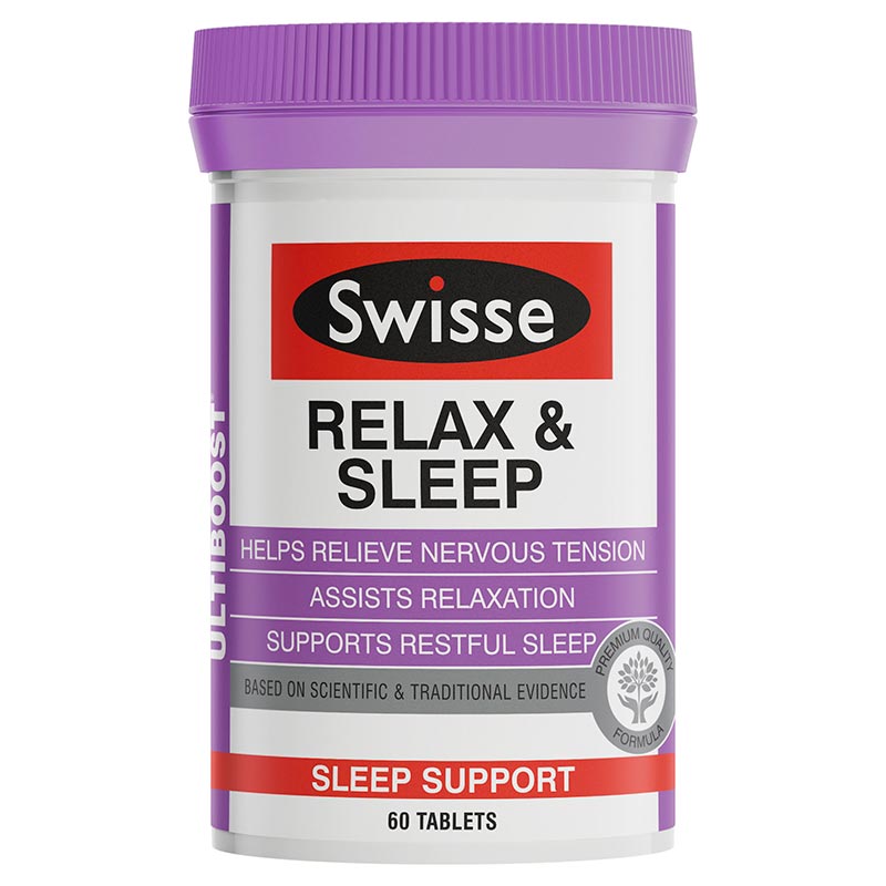 Swisse 放松情绪促进睡眠片 60片（改善睡眠质量）