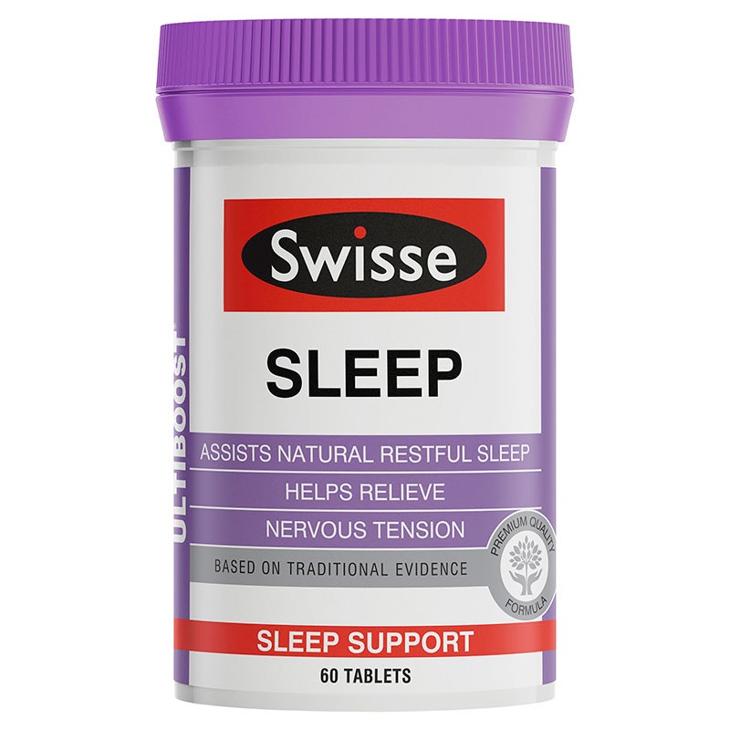 Swisse 天然睡眠片 60粒 （促进睡眠 改善睡眠质量）